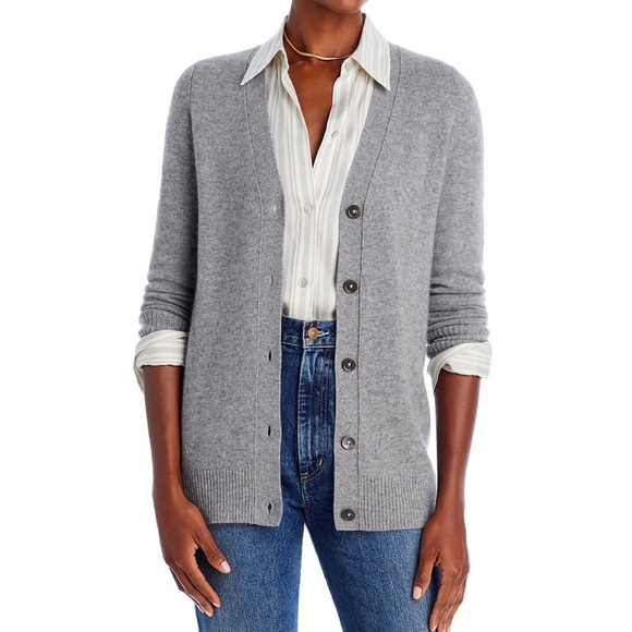 C by Bloomingdale's Cashmere
Grandfather Cardigan - Picture 3 of 11